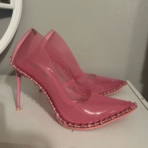 Steve Madden pink pumps 8.5